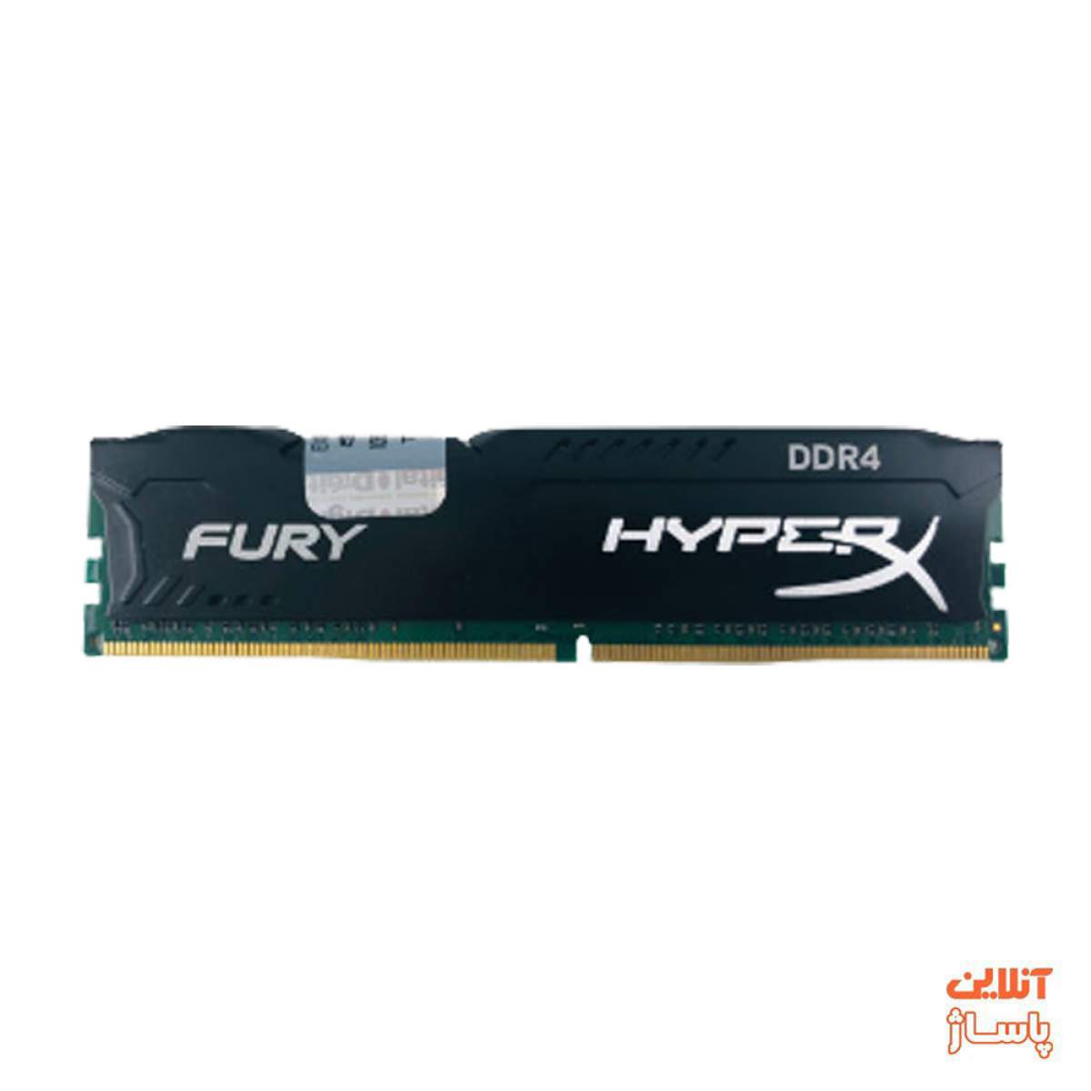  رم دسکتاپ DDR4 تک کاناله 2400 مگاهرتز CL15 کینگستون مدل HyperX Fury ظرفیت 16 گیگابایت